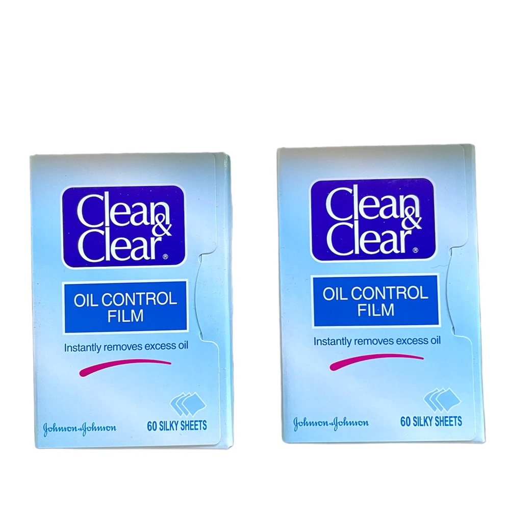 🆕 Clean & Clear Oil Control Film Blotting Paper 60 Sheets